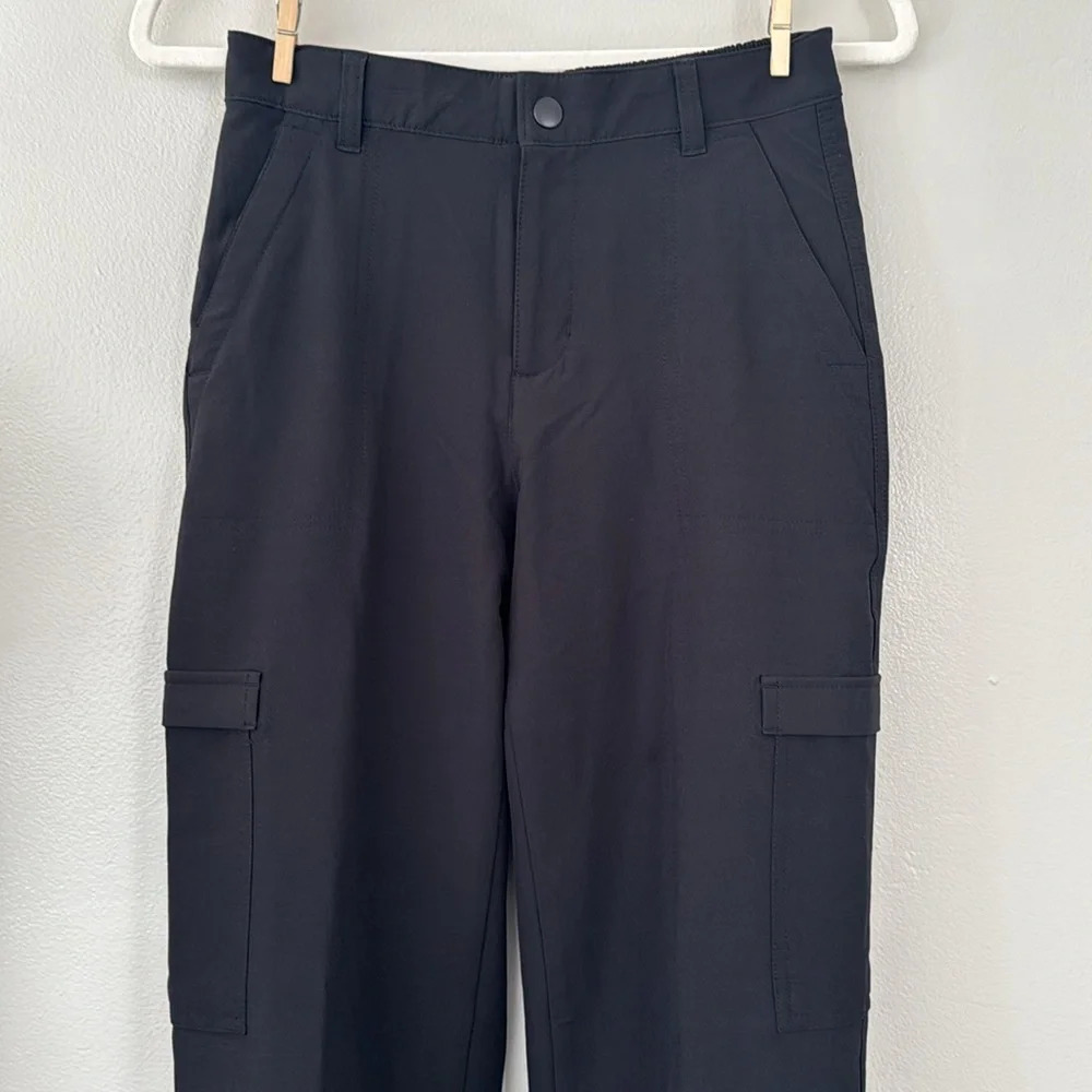 Old Navy Black Wide-Leg Pants - Picture 4 of 8
